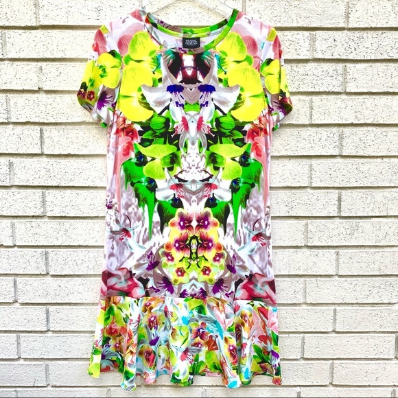 Prabal Gurung | Floral First Date Drop Waist Dress Medium - Picture 1 of 8